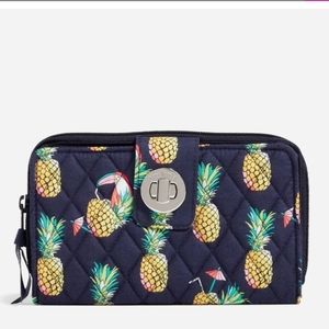 Vera Bradley Toucan Party Turnlock Wallet